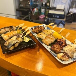 海鮮串焼きは食べやすく、 女性のお客様から大変好評を頂いてお…