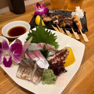 海鮮串焼き専門店　まつりや 06-6379-5868 大阪市北区天神橋3丁…