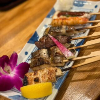 海鮮串焼き専門店　まつりや 06-6379-5868 大阪市北区天神橋3丁…